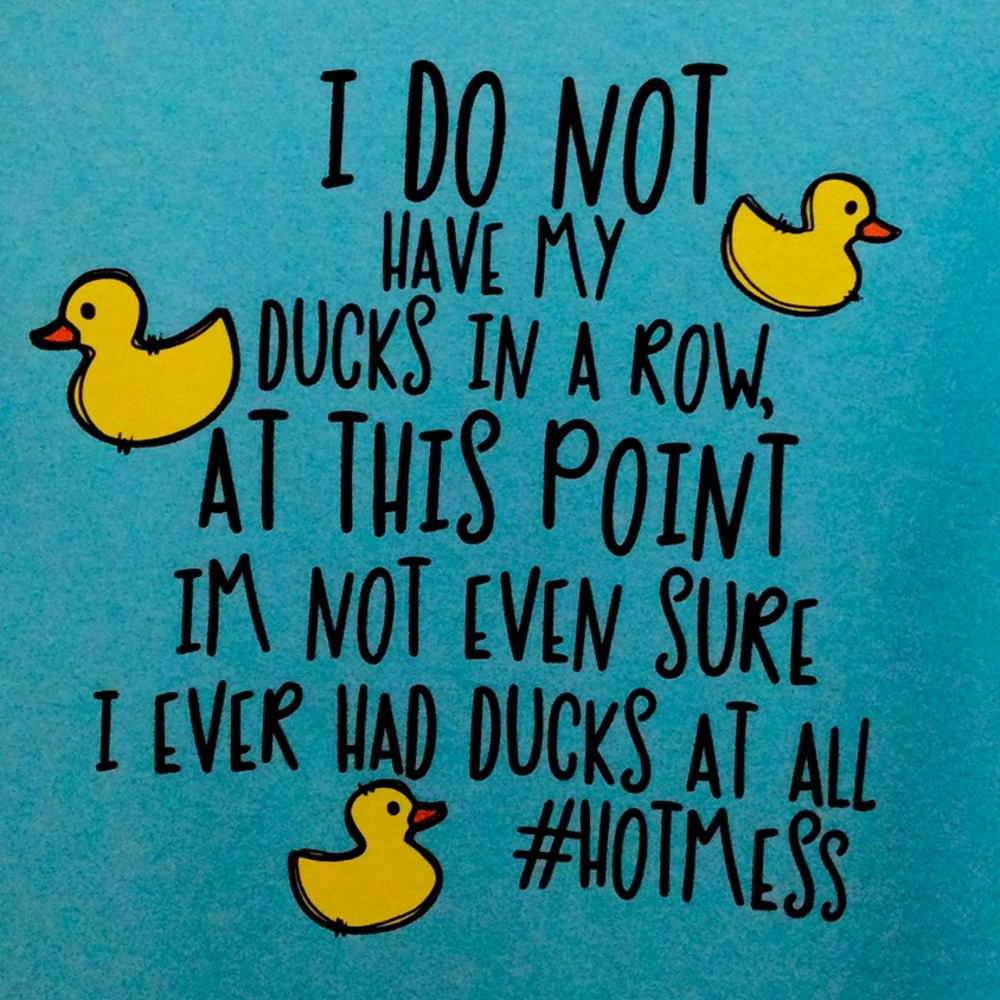 FREE earrings! Duck lovers will be “ducked” for this relaxed unisex fit T-shirt!